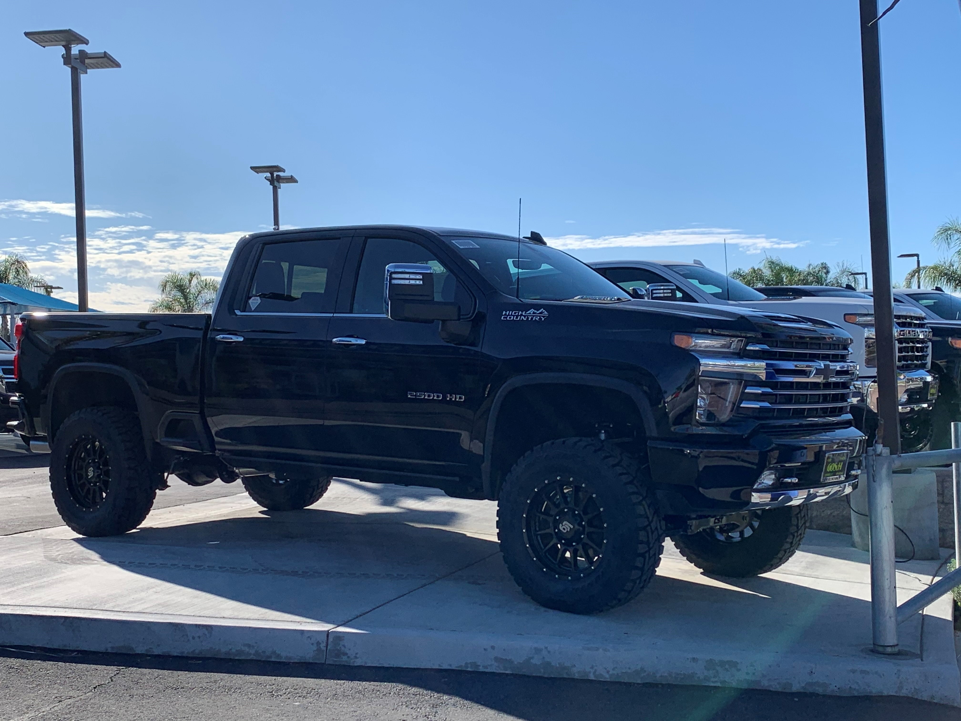 Lifted Silverado built by DSI